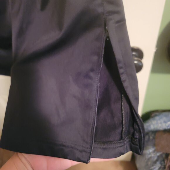 Starter Sweatpants Mens medium Black Polyester Pockets Drawstring Pants - Picture 3 of 5